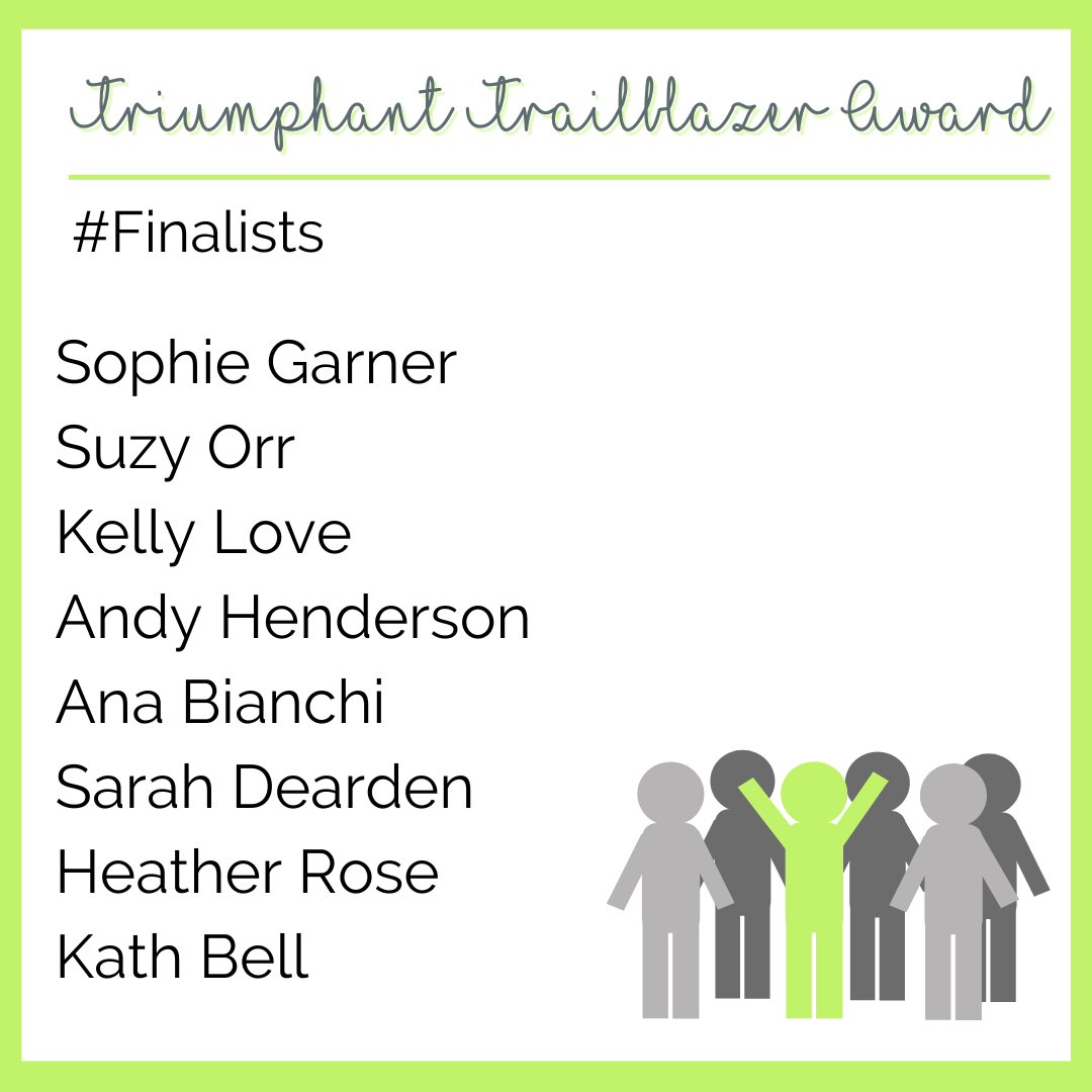 The Freshies Finalists for Triumphant Trailblazer 2024